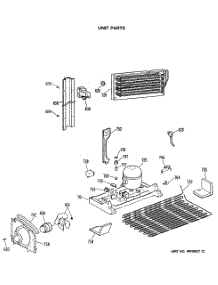 06 - Unit Parts parts for Ge Refrigerator MTX21EASNRAD from AppliancePartsPros.com