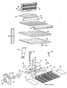 03 - Section3 parts for Ge Refrigerator MTX21ELGRAD from AppliancePartsPros.com