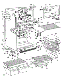 02 - Section2 parts for Ge Refrigerator MTX21EMMRAD from AppliancePartsPros.com
