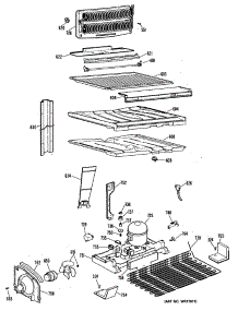 03 - Section3 parts for Ge Refrigerator MTX21EMRRAD from AppliancePartsPros.com