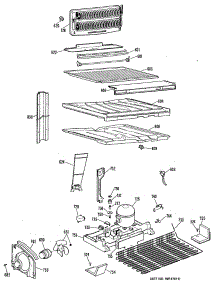 03 - Section3 parts for Ge Refrigerator MTX21GLFRAD from AppliancePartsPros.com