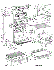 02 - Section2 parts for Ge Refrigerator MTX21GMBRWH from AppliancePartsPros.com
