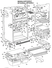 02 - Section2 parts for Ge Refrigerator MTX22GLFRAD from AppliancePartsPros.com