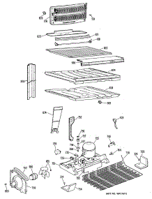 03 - Section3 parts for Ge Refrigerator MTX22GLJRAD from AppliancePartsPros.com
