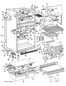 02 - Section2 parts for Ge Refrigerator MTX22GMMRAD from AppliancePartsPros.com