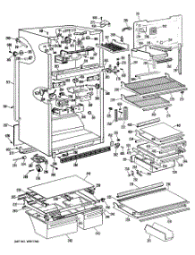 02 - Section2 parts for Ge Refrigerator MTX25GMRRAD from AppliancePartsPros.com