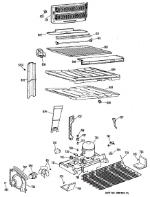 03 - Section3 parts for Ge Refrigerator MTX25GPKRAD from AppliancePartsPros.com