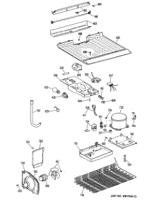 03 - Section3 parts for Ge Refrigerator MTXY14EPKRWH from AppliancePartsPros.com