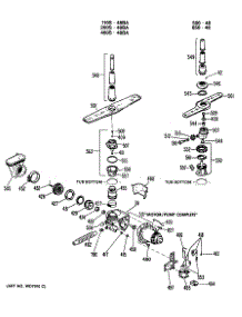 03 - Section3 parts for Ge Dishwasher PSD200S-48BA from AppliancePartsPros.com