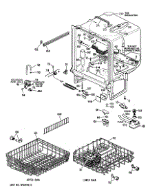 02 - Section2 parts for Ge Dishwasher PSD400V-61BA from AppliancePartsPros.com