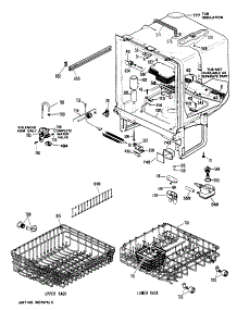 02 - Section2 parts for Ge Dishwasher PSD430V-64WW from AppliancePartsPros.com