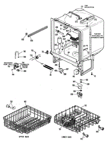 02 - Section2 parts for Ge Dishwasher PSD765M-25BA from AppliancePartsPros.com