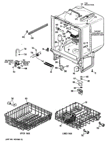 02 - Section2 parts for Ge Dishwasher PSD765M-35BA from AppliancePartsPros.com
