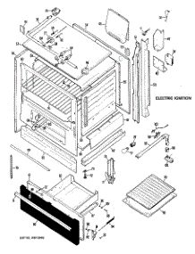 02 - Section2 parts for Ge Range RGB5281F0 from AppliancePartsPros.com
