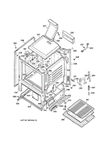 03 - Body Parts parts for Ge Range RGB528BEA1AD from AppliancePartsPros.com