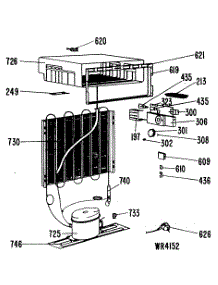 02 - Section2 parts for Ge Refrigerator SC4CLB from AppliancePartsPros.com