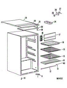 02 - Section2 parts for Ge Refrigerator SC4DLC from AppliancePartsPros.com
