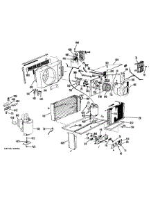 02 - Section2 parts for Ge Air Conditioner SL220 from AppliancePartsPros.com