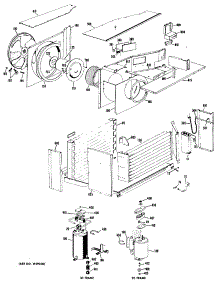 04 - Section4 parts for Ge Air Conditioner SL223 from AppliancePartsPros.com