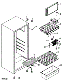 02 - Section2 parts for Ge Refrigerator TA10SPB from AppliancePartsPros.com