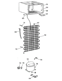03 - Section3 parts for Ge Refrigerator TA11SGBR from AppliancePartsPros.com