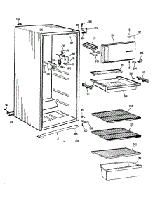 02 - Section2 parts for Ge Refrigerator TA14SLBLWH from AppliancePartsPros.com