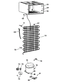 03 - Section3 parts for Ge Refrigerator TA14SLBRAD from AppliancePartsPros.com