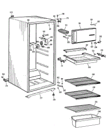02 - Section2 parts for Ge Refrigerator TA14SPCLWH from AppliancePartsPros.com