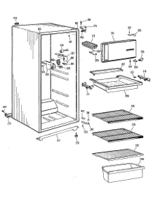 02 - Section2 parts for Ge Refrigerator TA14SPDRAD from AppliancePartsPros.com