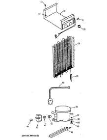 03 - Section3 parts for Ge Refrigerator TAW4SPD from AppliancePartsPros.com