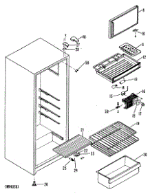 02 - Section2 parts for Ge Refrigerator TAX10SNSALAD from AppliancePartsPros.com