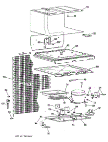 03 - Section3 parts for Ge Refrigerator TB13SKBRWH from AppliancePartsPros.com