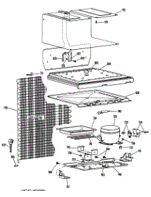 03 - Section3 parts for Ge Refrigerator TB13SLBRWH from AppliancePartsPros.com