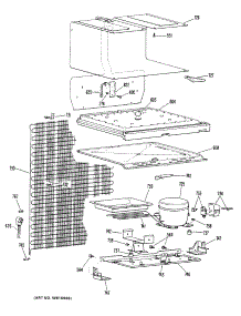 03 - Section3 parts for Ge Refrigerator TB13SLCLAD from AppliancePartsPros.com