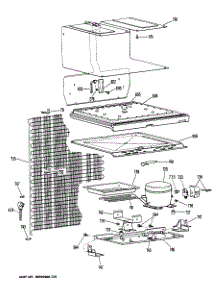03 - Section3 parts for Ge Refrigerator TB13SPDRWH from AppliancePartsPros.com