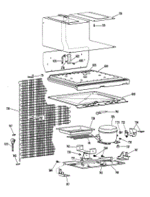 03 - Section3 parts for Ge Refrigerator TB13SPFRAD from AppliancePartsPros.com