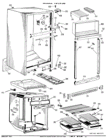 02 - Section2 parts for Ge Refrigerator TB14SBSR from AppliancePartsPros.com