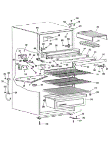 02 - Section2 parts for Ge Refrigerator TB15SKBLAD from AppliancePartsPros.com