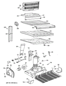 03 - Section3 parts for Ge Refrigerator TBC19ZPBRWH from AppliancePartsPros.com