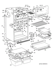 02 - Section2 parts for Ge Refrigerator TBCW18ZPBRWH from AppliancePartsPros.com