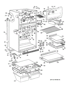 02 - Section2 parts for Ge Refrigerator TBCW21ZPBRWH from AppliancePartsPros.com
