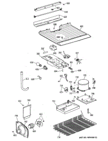 03 - Section3 parts for Ge Refrigerator TBE14DASDRAD from AppliancePartsPros.com