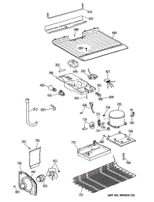 03 - Section3 parts for Ge Refrigerator TBE14DASFRAD from AppliancePartsPros.com