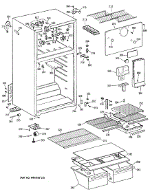02 - Section2 parts for Ge Refrigerator TBE14DATDRAD from AppliancePartsPros.com