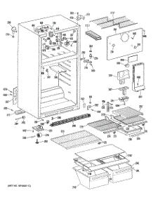 02 - Section2 parts for Ge Refrigerator TBE14DRKRWH from AppliancePartsPros.com