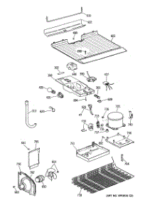 04 - Section4 parts for Ge Refrigerator TBE14SASFRAD from AppliancePartsPros.com