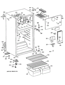 02 - Section2 parts for Ge Refrigerator TBE14SATDRWH from AppliancePartsPros.com