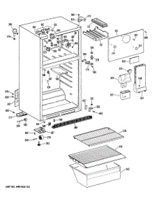02 - Section2 parts for Ge Refrigerator TBE14SPERWH from AppliancePartsPros.com
