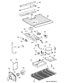 03 - Section3 parts for Ge Refrigerator TBE16DASDRAD from AppliancePartsPros.com