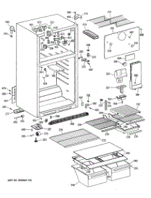 02 - Section2 parts for Ge Refrigerator TBE16DASFRWH from AppliancePartsPros.com